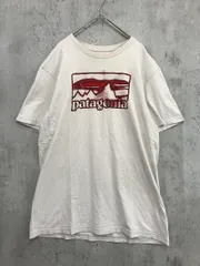 Patagonia パタゴニア ロゴプリント Tシャツ sizeM/ベージュ ■■ メンズ