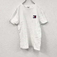 古着 used　TOMMY HILFIGER　トミーヒルフィガー　半袖プリントTシャツ　白　ホワイト　Mサイズ