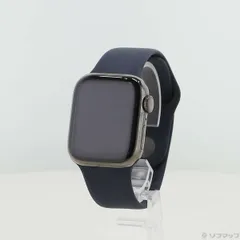 ソフマップ 〔中古品〕 Apple Watch Series 8 GPS + Cellular 41mm グラファイトステンレススチールケース ミッドナイトスポーツバンド【349】