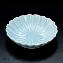 【新品】青磁菊型皿