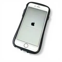 iPhone6s 64GB au バッテリー83% ピンク iFace ケース付き