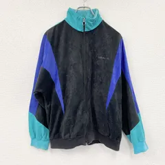 古着 used　～90s　adidas　アディダス　トラックジャケット/ジャージ　マルチカラー　ヴィンテージ　黒　ブラック　Mサイズ