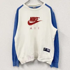 古着 used　00s　NIKE　ナイキ　スウェット/トレーナー　ヴィンテージ　トリコロールカラー　白　ホワイト　Mサイズ