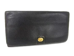 dunhill ダンヒル オックスフォード レザー 二つ折り 長財布 ウォレット 札入れ 小銭入れ メンズ ブラック系 DM4148
