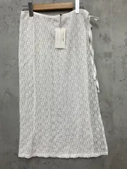 新品 CIAOPANIC TYPY チャオパニックティピー TYZ1041701A0001 フラワージャガード風レース巻き スカート sizeONE/白 ■◆ レディース