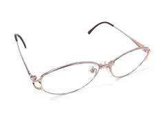 YVESSAINTLAURENT イヴサンローラン 30-0016 度入り メガネ 眼鏡 めがね メンズ レディース パープル系 DM5178