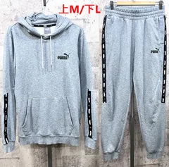 美品 プーマ スウェットパーカー スウェットパンツ 上下セットアップ 上M下L PUMA