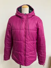 P/PUMA リバーシブルダウンジャケットフード付き　サイズＬ