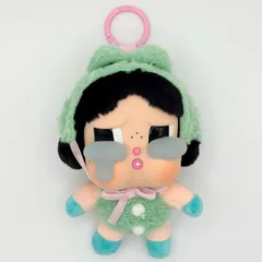 CRYBABY CryingAgain シリーズ ポップマート カエル ぬいぐるみ キーホルダー バッグチャーム  WHAT A FROG POP MART フィギア 人気 可愛い 涙 泣く赤ちゃん【送料無料】