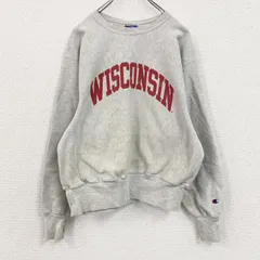 古着 used　00s　Champion　チャンピオン　リバースウィーブ　スウェット/トレーナー　アーチプリント　霜降りグレー　Mサイズ