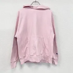 古着 used　Champion　チャンピオン　リバースウィーブ　スウェットパーカー/フーディー　目無し　ピンク　Lサイズ