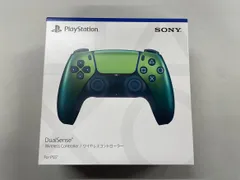 【未開封品・箱破れ】SONY ソニー PS5 DualSense ワイヤレスコントローラー CFI-ZCT1J10 クロマグリーン