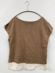 YULICA Tシャツ/カットソー ブラウン