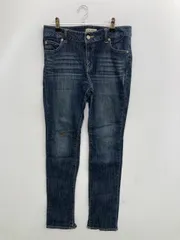 SAGRES デニムパンツ ウエスト67 ヒップ93 股下丈76 ネイビー