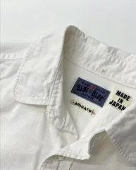 Blue ブルーブルー 白 ポケット 半袖 シャツ