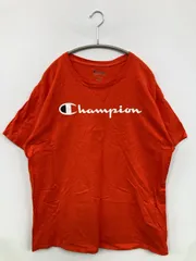 Champion チャンピオン Tシャツ/カットソー L オレンジ