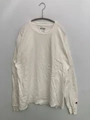 Champion チャンピオン Tシャツ/カットソー L ホワイト