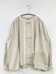 Samansa Mos2 サマンサモスモス シャツ/ブラウス F ベージュ