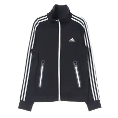 M adidas(アディダス) 3本線 ハイネック ジャージ ジップアップジャケット トラックトップス