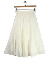 PAGEBOY 刺繡 ロング丈スカート 25071505