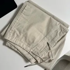 UNIQLO U ワイドフィットパラシュートパンツ ナチュラル