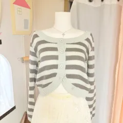 日本 ヴィンテージ カーディガン ラブリー