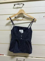 ブランディー メルビル ドット ノースリーブ ブラウス トップス