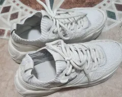 ZARA(ザラ) ZARA 白 厚底 スニーカー 36