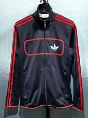 アディダス ストリート ダイバー 起毛 トラックジャージ M