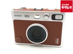 【中古】 【美品】 フジフイルム インスタントカメラ instax mini Evo 「チェキ」BROWN USB Type-C対応