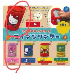 サンリオ キャラクターズ コインシリンダー コインケース ガチャ マイメロディ ハローキティ