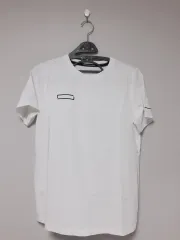 (M) デサント 白 Tシャツ 一回 着用