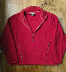 L.L.Bean エルエルビーン ジップアップ フリース ジャケット Made In USA レディース OS