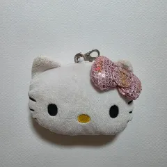 日本正規品 - ハローキティ ぬいぐるみ リールホルダー カード 財布