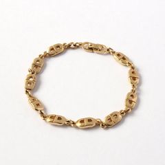 極美品 ディオール CD dior ロゴ ブレスレット ゴールド Y889 - メルカリ