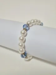 (新品) ハンドメイド 人造 パール ファッション ブレスレット