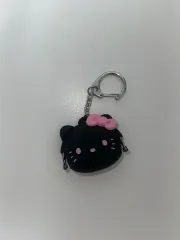 The First セール) ブラック hello kitty(ハローキティ) ミニ コインケース