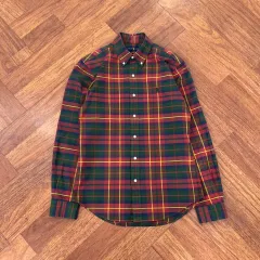 M ポロ Ralph Lauren(ラルフローレン) スリム ストレッチ オックスフォード チェック シャツ