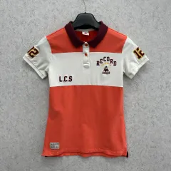 90 le coq sportif(ルコックスポルティフ) レディース 半袖 カラーTシャツ