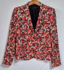 S ) ZARA(ザラ) フラワー ジャケット