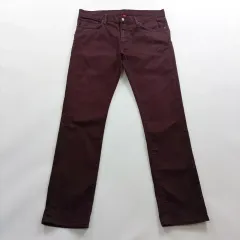 ユニクロ チノパンツ サイズ38 スリム カジュアル コットン パンツ A6660