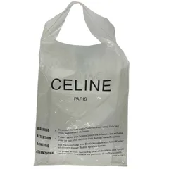 セリーヌ CELINE ロゴトートバッグ クリア ビニール レディース トートバッグ