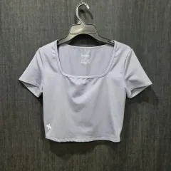 レディース L XEXYMIX(ゼクシィミックス) ヨガ クロップドトップス 052604