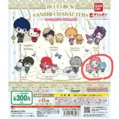 ブルーロック 糸師 冴 Sanrio ラバー チャーム キーホルダー ガチャ
