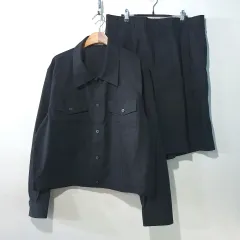 SS新作) フレックス リネン トラッカー ジャケット セット 2color