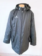 (本物) アディダスフード付きハーフジャンパー (メンズ) 100 105 ）