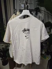 Nike(ナイキ） STUSSY(ステューシー) ワールドツアー Tシャツ L