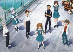 500ピース ジグソーパズル エヴァンゲリヲン新劇場版 屋上にて・・・ (38x53cm) 