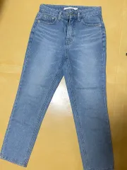 ライトブルー ストレートフィット デニム