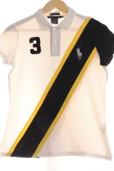 W ( M ー L ) ポロ Ralph Lauren(ラルフローレン) 半袖 カラー Tシャツ ラグビー 限定版- 138D2